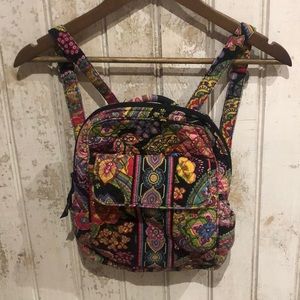 Symphony in Hue Vera Bradley Backpack and wallet